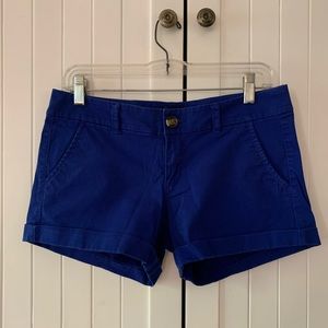 Never worn blue chino shorts!